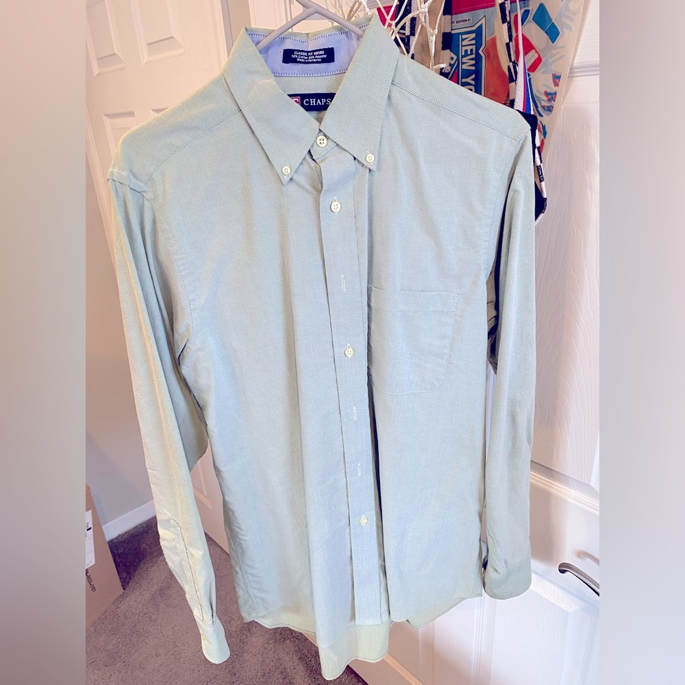Chaps Button Down L - Picture 2 of 5